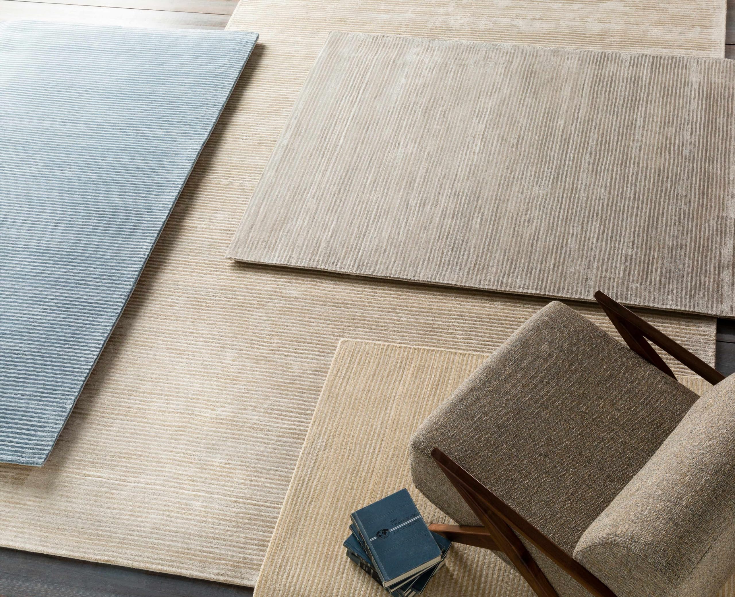 Hauteloom Bowlegs Hallway and Kitchen Runner Rug - Modern Cream Non-Slip Rug 2'6