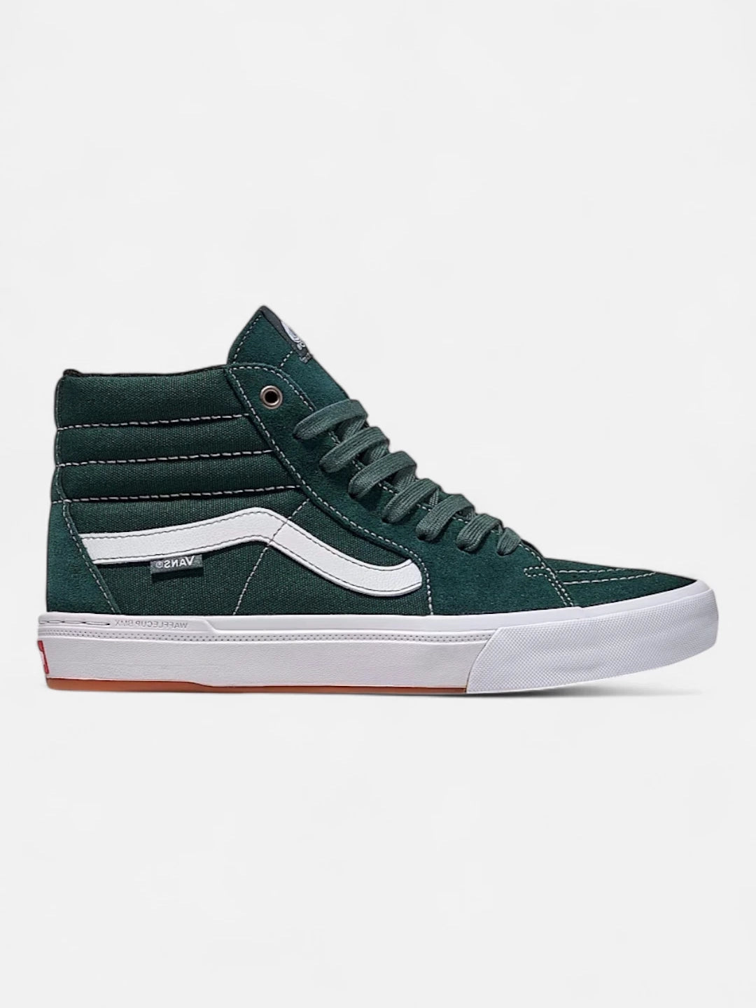Vans BMX Sk8 Hi Sneakers - Dark Green High-Top Skate Shoes for Men | Durable & Comfortable for Skateboarding, BMX Riding & Casual Wear