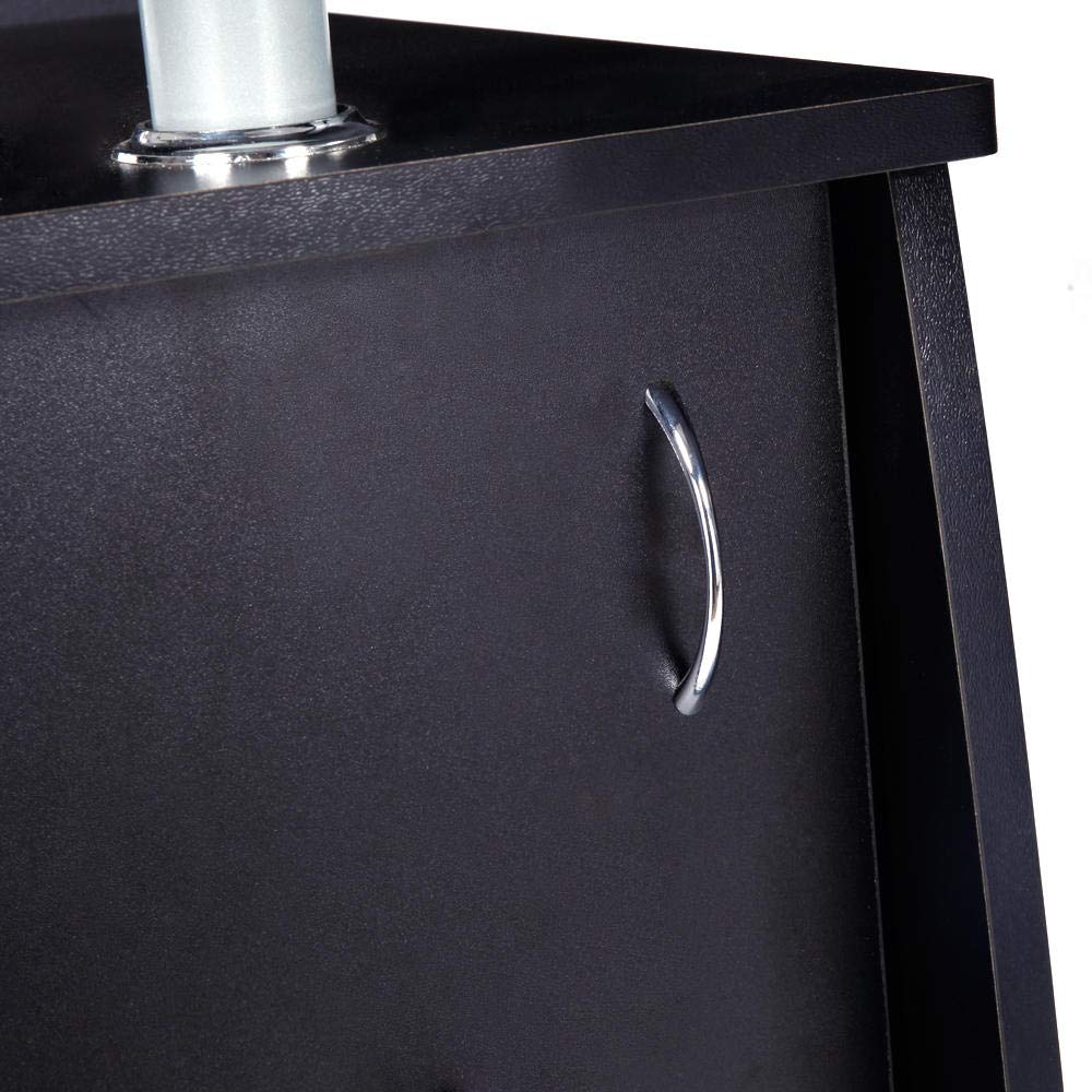 Ergonomic Computer Workstation Desk with Storage & Drawers - 45