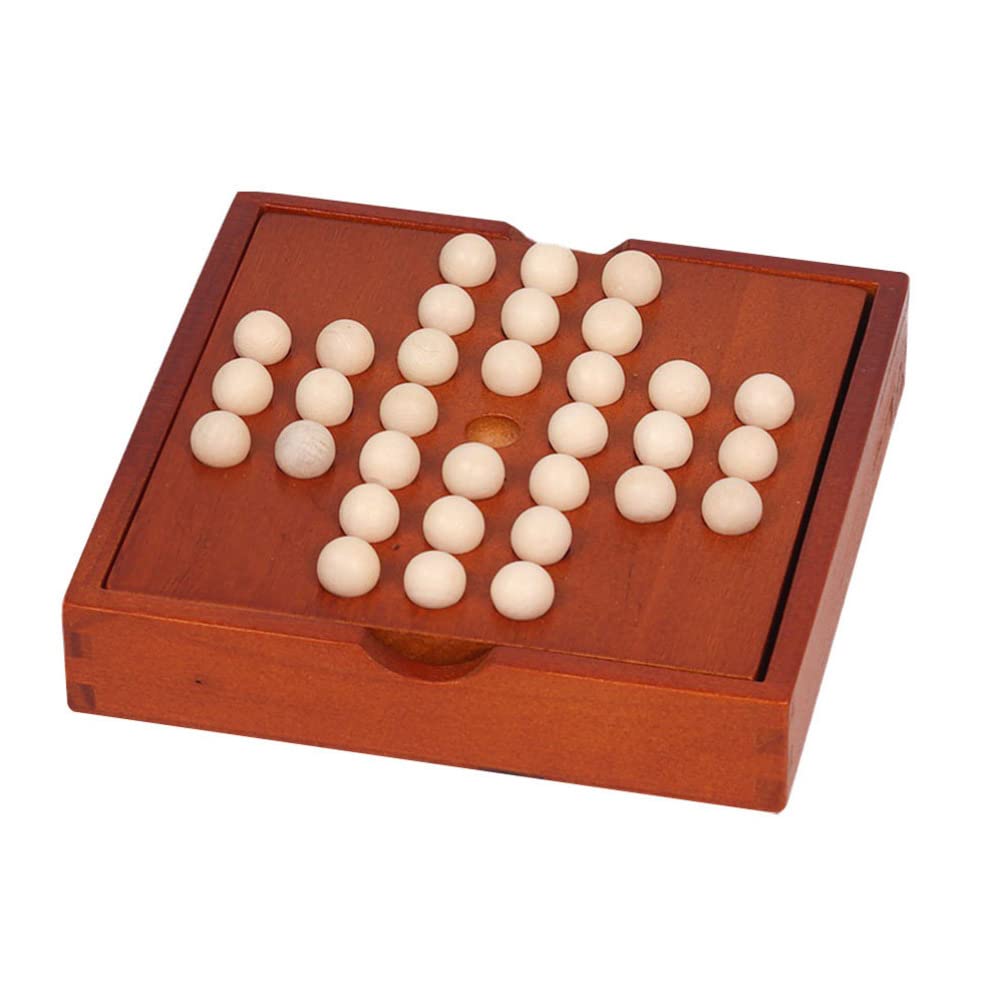 Toyvian Wooden Chess Board Game - Kids Educational Brain Teaser for Family Fun, Friends & Party Activities, Perfect for Leisure Time and Learning, Ideal for Home, Classroom, and Gift Giving