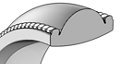8mm Platinum Men's Comfort Fit Wedding Band with Milgrain Edge - Perfect for Engagements, Anniversaries & Special Occasions