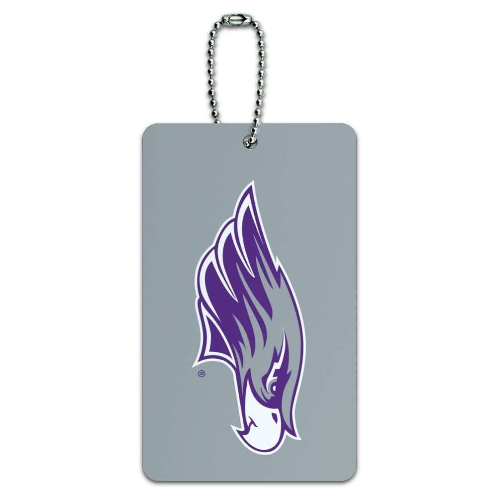 UW Whitewater Secondary Logo Luggage Tag - Durable Suitcase ID Card for Carry-On Bags - Perfect for Travel, Business Trips & Campus Identification