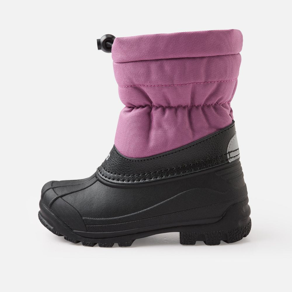 Reima Nefar Kids Snow Boots - Waterproof Winter Boots for Boys & Girls, Insulated Warm Snow Shoes, Red Violet UK 11 (US 12) - Perfect for Snow Play, Sledding & Cold Weather Outdoor Activities