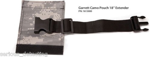 Garrett Camo Tactical Bag with Belt Extender - Durable Hunting & Outdoor Gear for Camping, Hiking & Survival