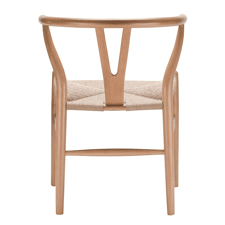 Jakob Modern Dining Chair - Sturdy Wooden Kitchen Chair with Upholstered Seat - Perfect for Dining Room, Kitchen, and Breakfast Nook
