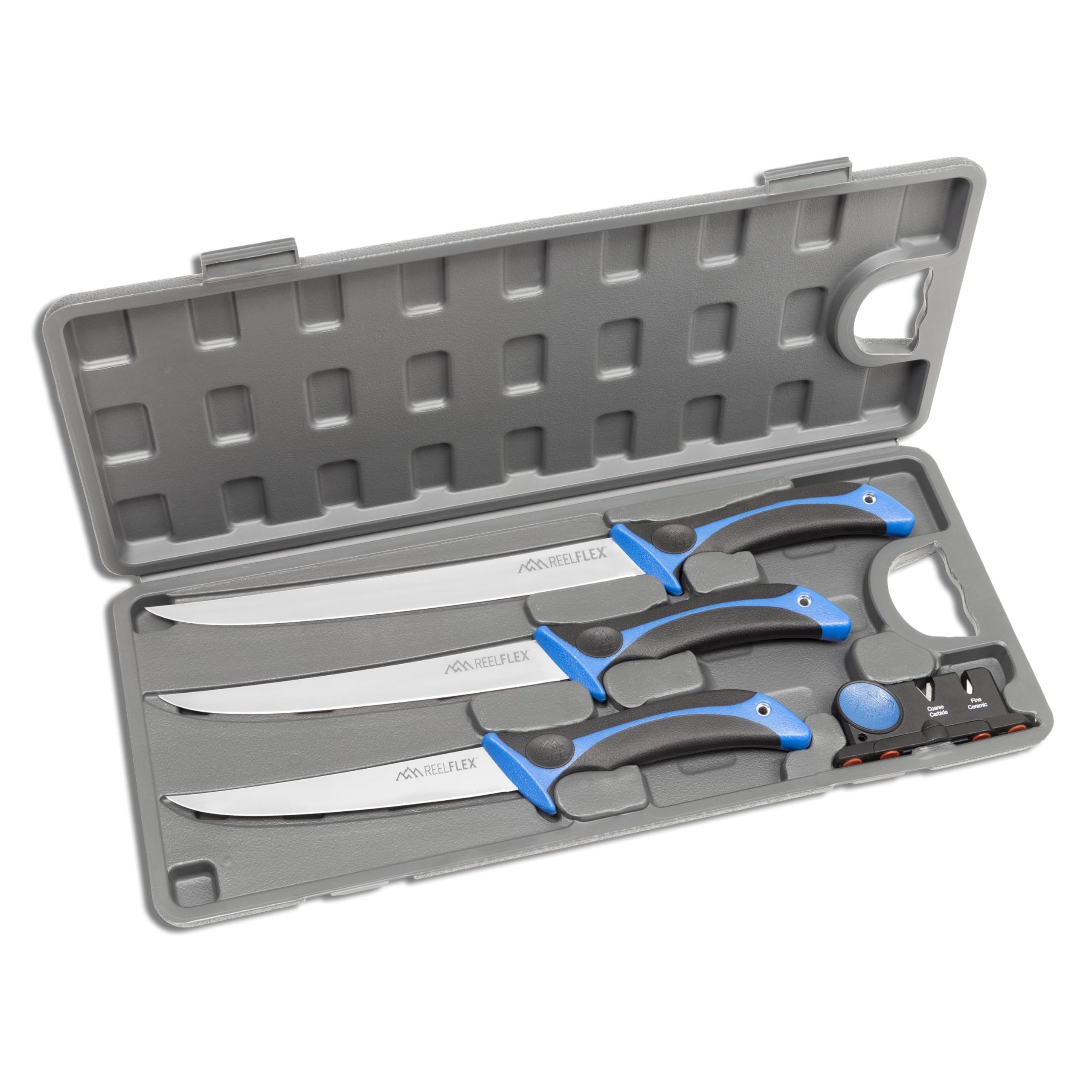 OUTDOOR EDGE Fillet Knife Set | 3 Razor-Sharp Flexible Fillet Knives (6