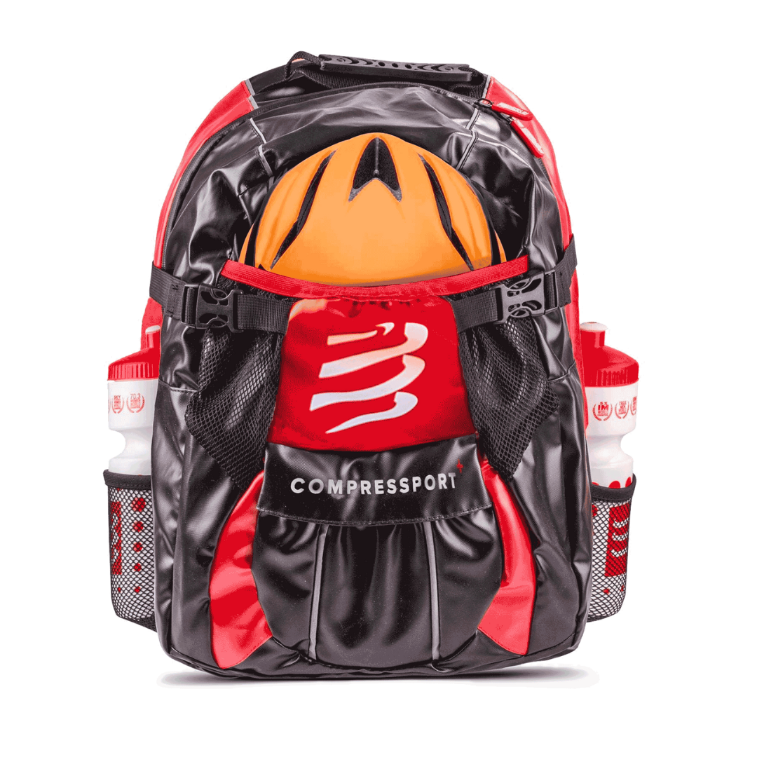 Compressport GlobeRacer Running Hydration Backpack - Lightweight Waterproof Marathon Trail Race Pack - Perfect for Long Distance Running, Hiking & Outdoor Adventures