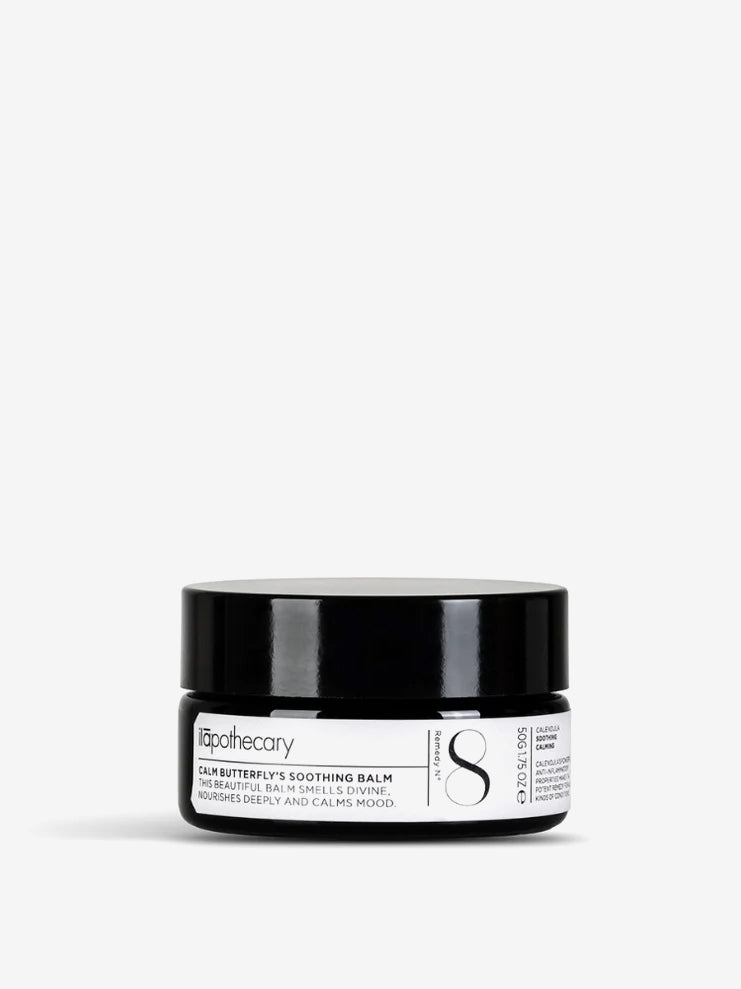 Ilapothecary Calm Butterfly's Soothing Balm - Organic Skin Relief for Dryness & Irritation | Perfect for Sensitive Skin, Eczema & Daily Moisturizing