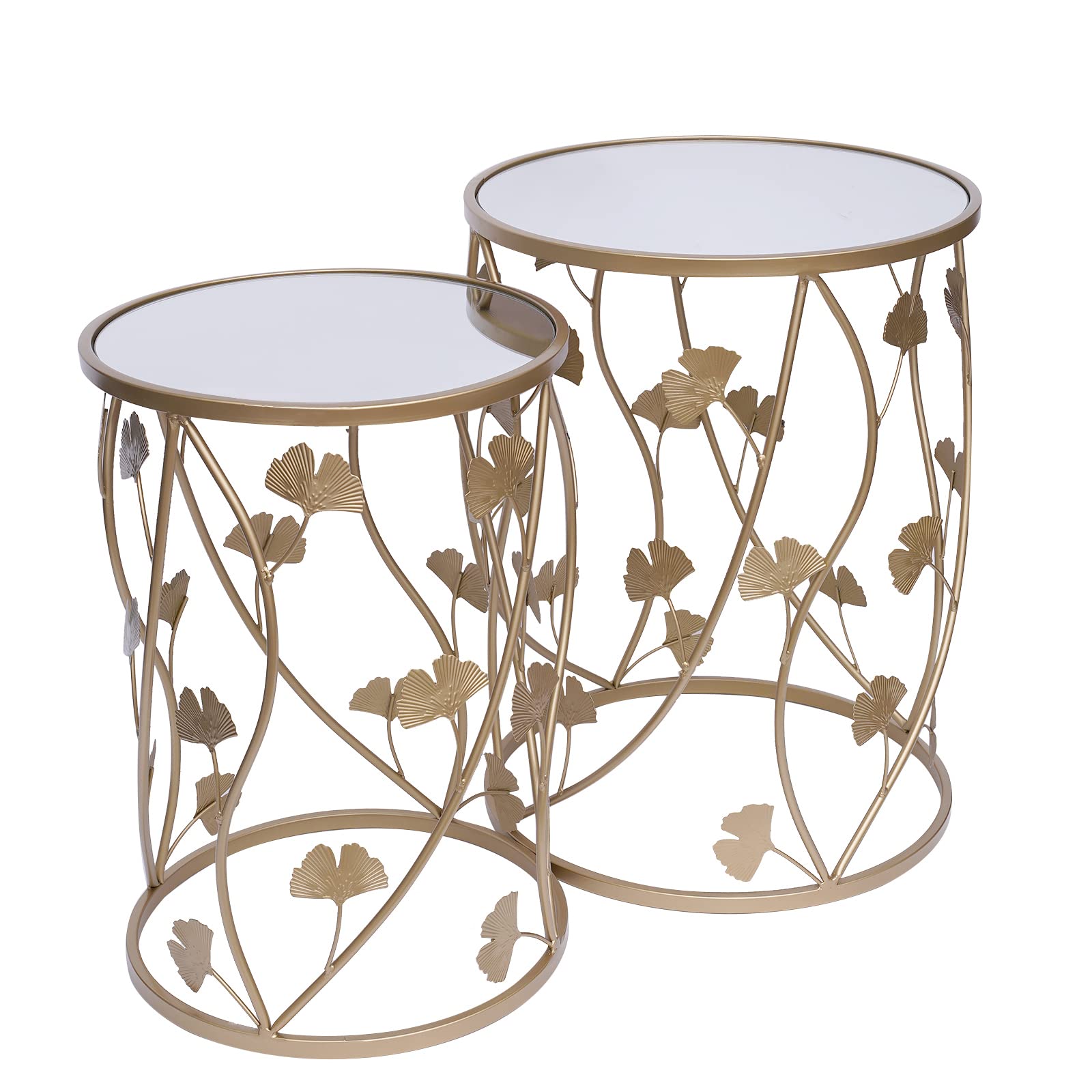 Modern Glossy White LED Coffee Table with Drawer - 33.5