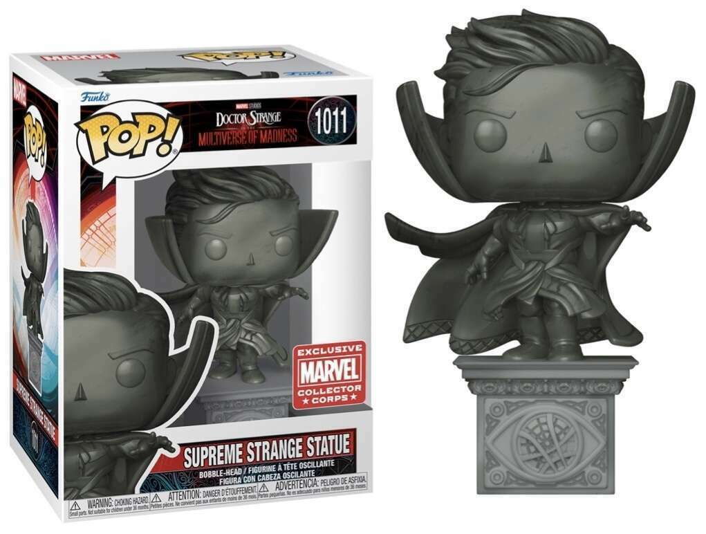 Marvel Doctor Strange Supreme Strange Statue - Premium Collectible Figure from Marvel Collector Corps - Perfect for Comic Book Fans and Home Decor Display