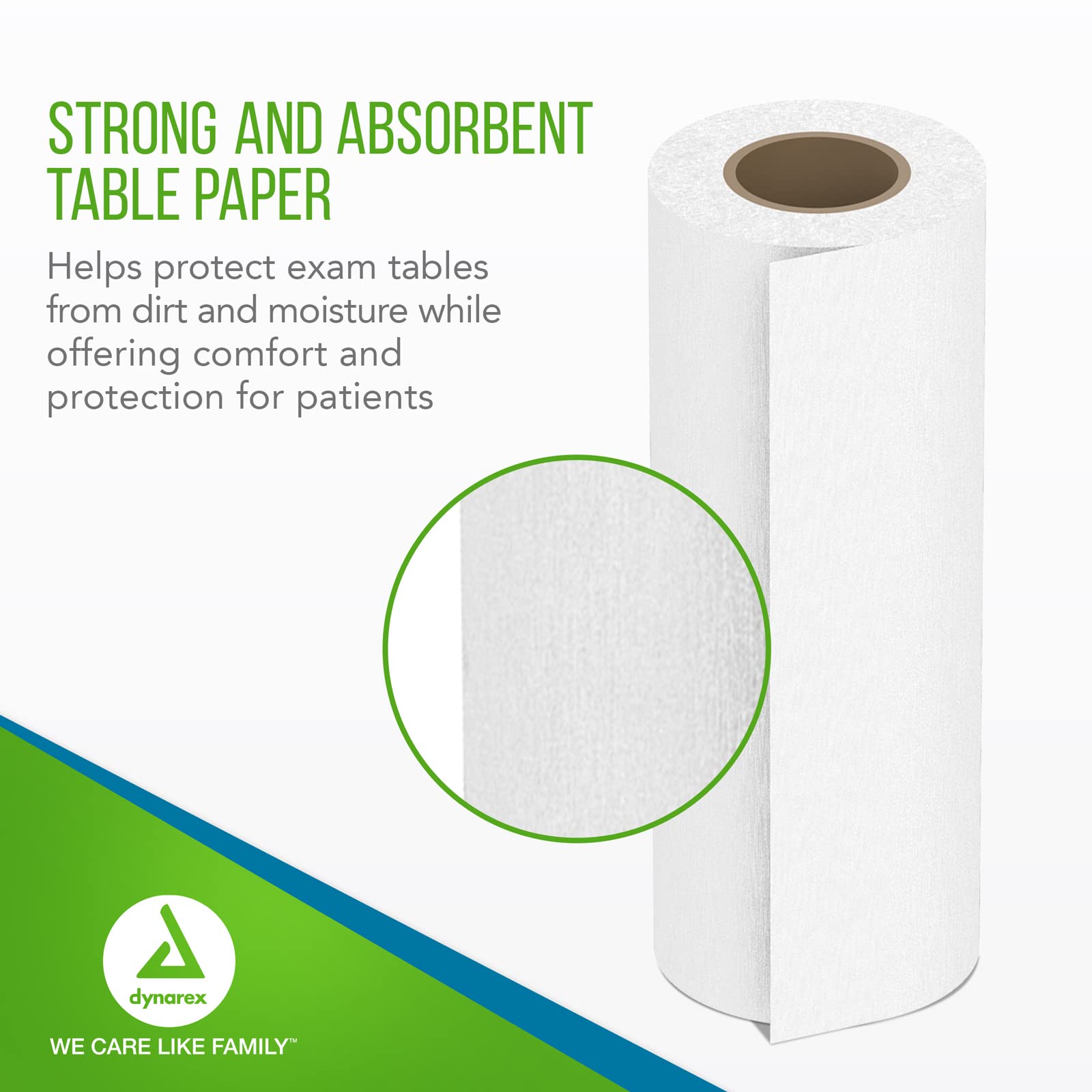 Dynarex Premium Exam Table Paper - 12 Rolls (8