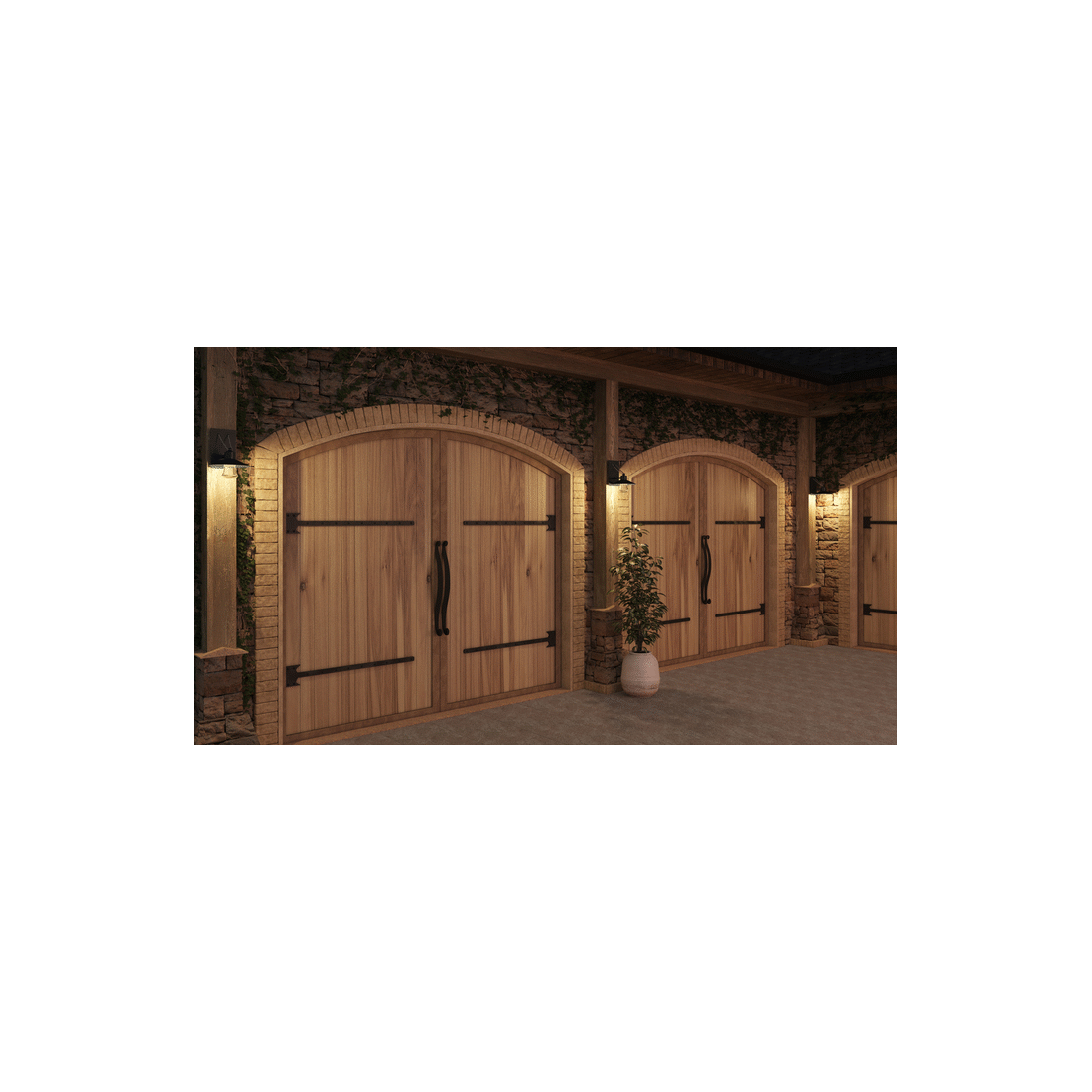 Modern Outdoor Wall Light - Durable Waterproof Exterior Sconce for Porch, Garage & Garden - Energy Efficient LED Lighting for Home Security & Curb Appeal