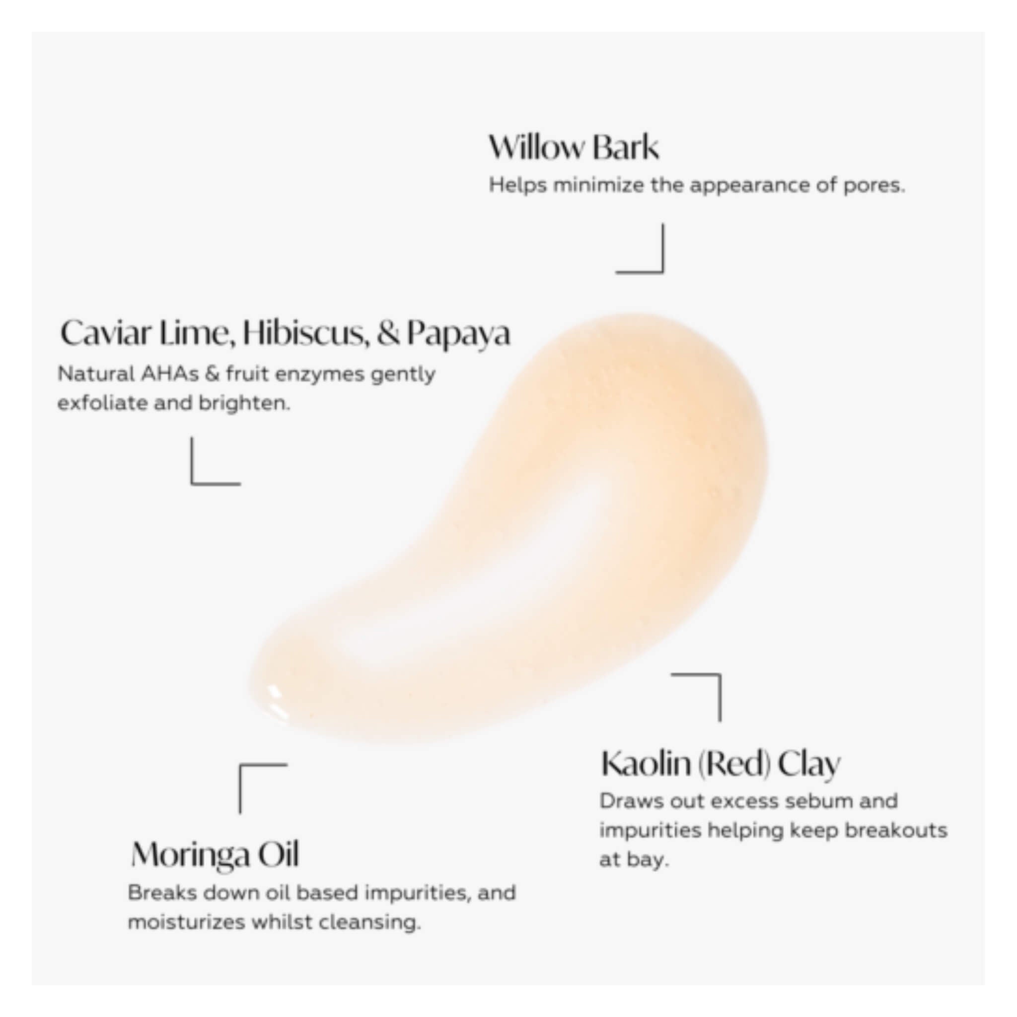Best Active Clay Cleanser for Deep Pore Cleansing - Natural Detoxifying Facial Wash for Oily & Acne-Prone Skin - Perfect for Daily Skincare Routine & Post-Workout Refresh