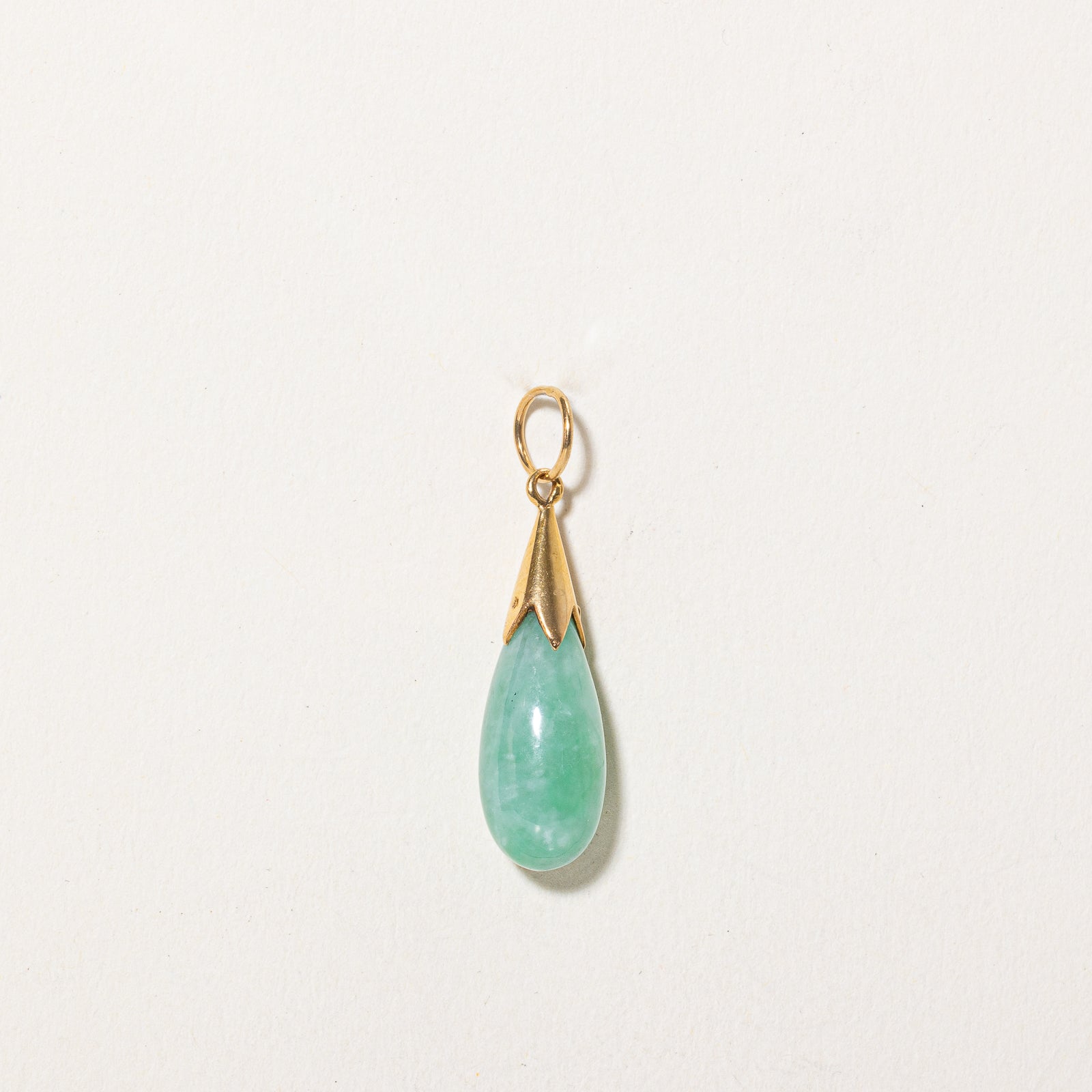 5.00ct Natural Jadeite Drop Pendant Necklace - AAA Grade Green Jade Pendant for Women - Elegant Jewelry Gift for Birthday, Anniversary & Special Occasions