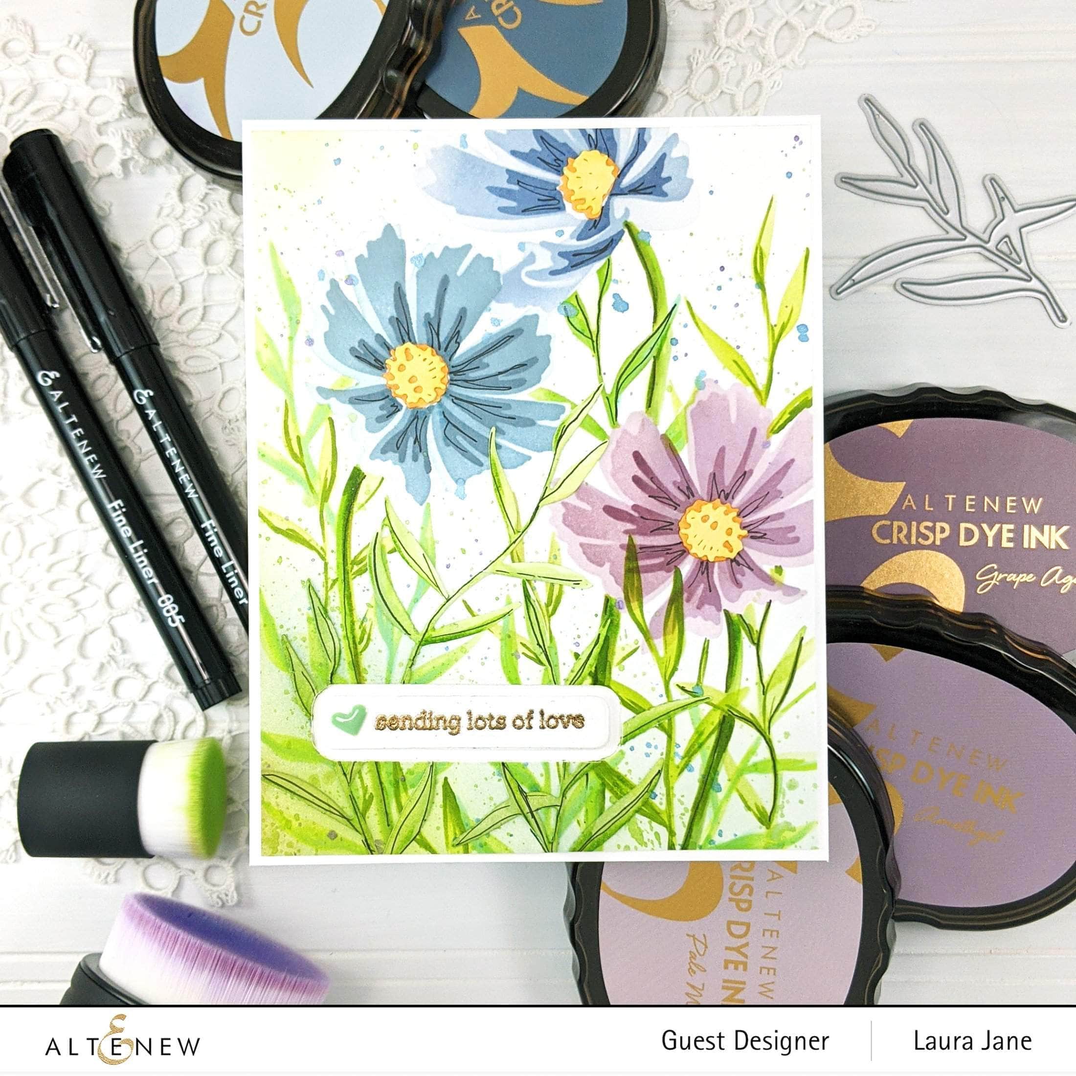 Craft A Flower: Cosmos Layering Die Set for DIY Scrapbooking, Card Making & Paper Crafts – Perfect for Handmade Greeting Cards, Wedding Invitations & Home Decor