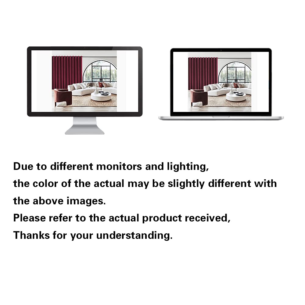 Extra Wide Velvet Room Divider Curtains with Grommet Top - Custom Size, Header & Color Options | Perfect for Home Offices, Studios & Privacy Spaces