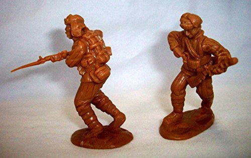 Korean War Chinese Infantry Toy Soldiers - 54mm (1:32 Scale) Classic Military Collectibles - Perfect for History Enthusiasts & Wargaming Scenes