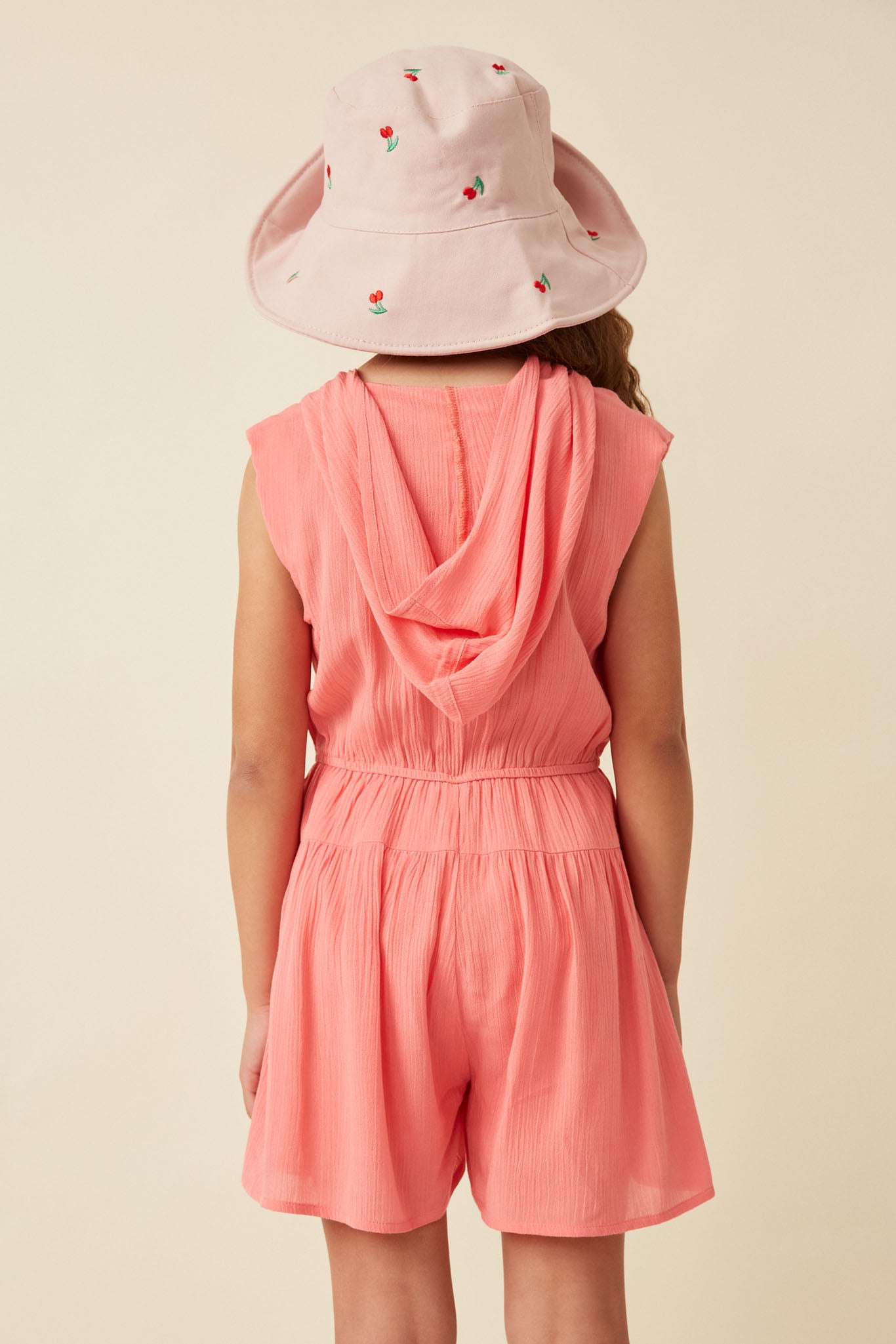 Stylish Button Detail Hooded Romper for Women - Casual & Comfortable Jumpsuit for Outings, Travel, and Everyday Wear