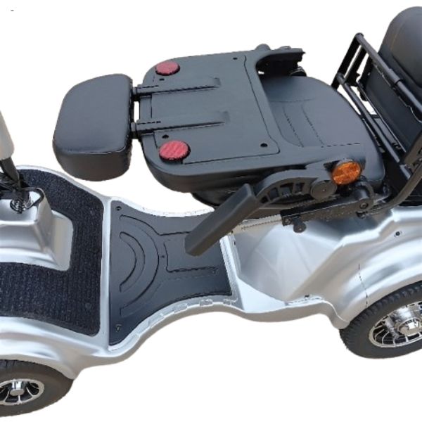 Gladiator 4 Wheel Bariatric Mobility Scooter - Heavy Duty Electric Wheelchair for Adults with 500 lbs Capacity - Ideal for Indoor & Outdoor Use, Travel, Shopping, and Daily Mobility Assistance