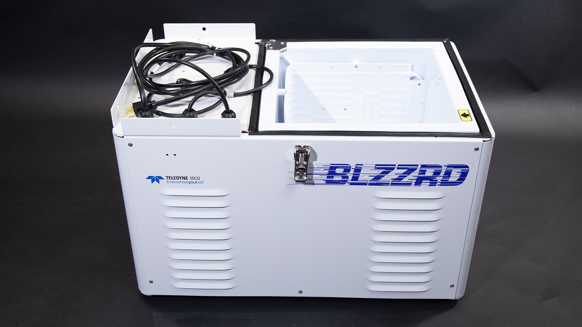 BLZZRD™ Portable Refrigerator - Dual Power 120V/240V AC & 12V DC for Camping, RV, Travel, Home Use - Compact Freezer for Food, Drinks, Medicine Storage