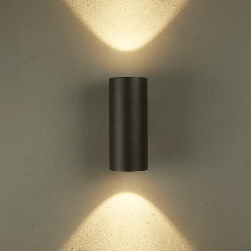 Connaught Plus IP65 Waterproof Up Down Wall Light - Coastal Outdoor Lighting for Patio, Garden, and Exterior Walls