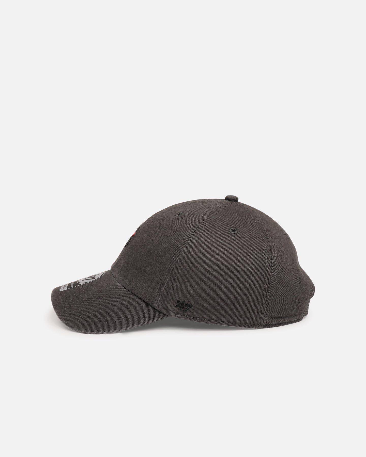 47 Brand Black Labrador 'Dog Collection' 47 Clean Up Strapback Charcoal Hat - Casual Adjustable Baseball Cap for Dog Lovers, Outdoor Activities & Everyday Wear
