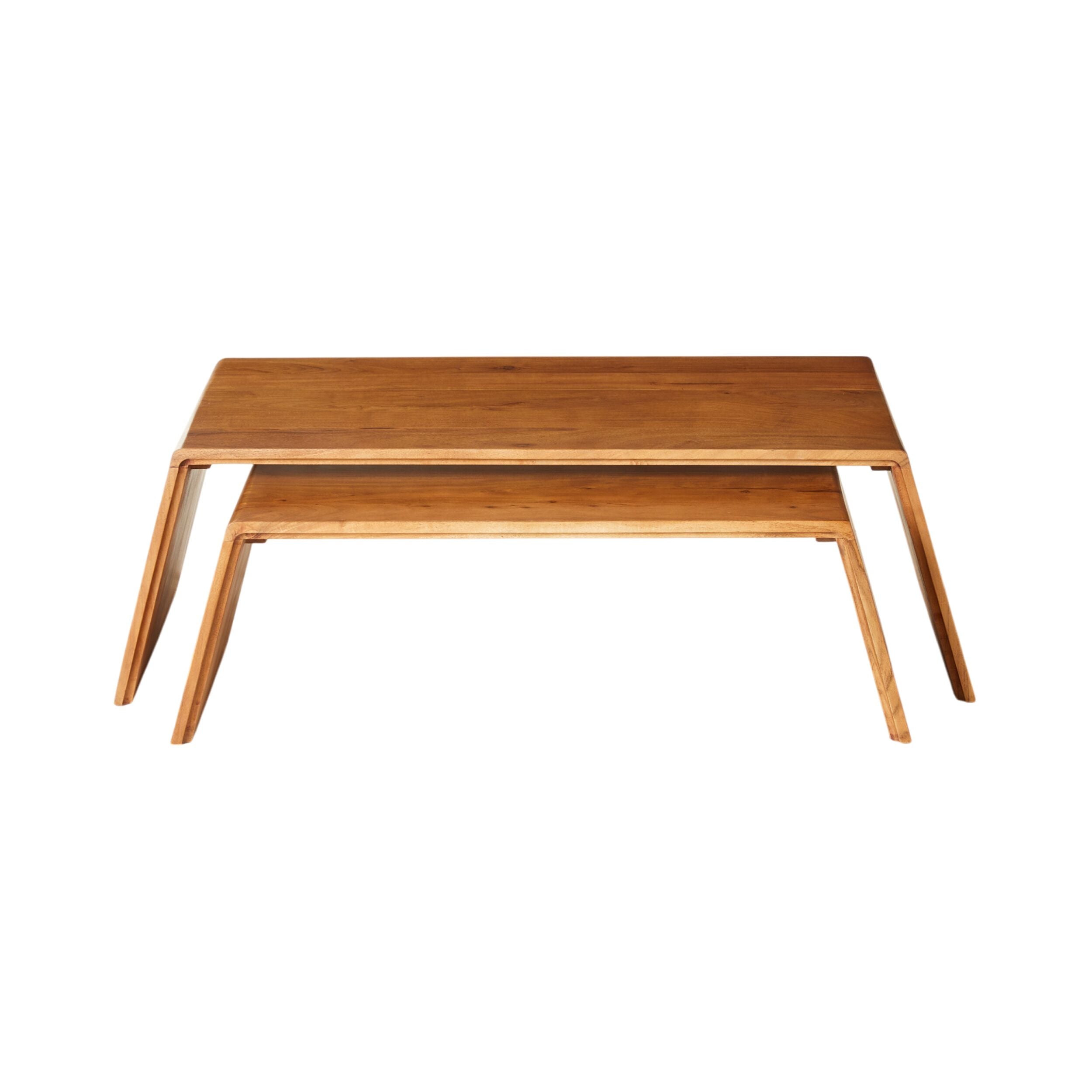 Modern Brix Nested Coffee Table Set - 45.3