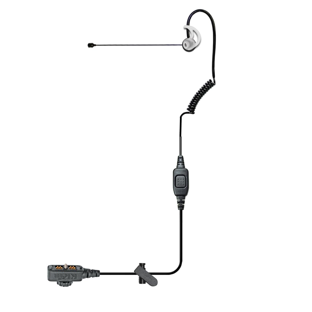 Klein Electronics Comfit® Noise Canceling Boom Microphone for Sonim XP5s XP8 XP5plus XP10 - Built-in Push to Talk Button with Clear Voice Transmission - Ideal for Construction, Security & Outdoor Work