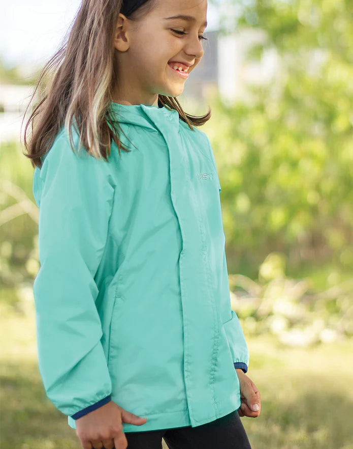 Kids Gusti Quinn Jacket - Waterproof Windbreaker for Boys & Girls - Lightweight Outdoor Jacket for Hiking, School & Play
