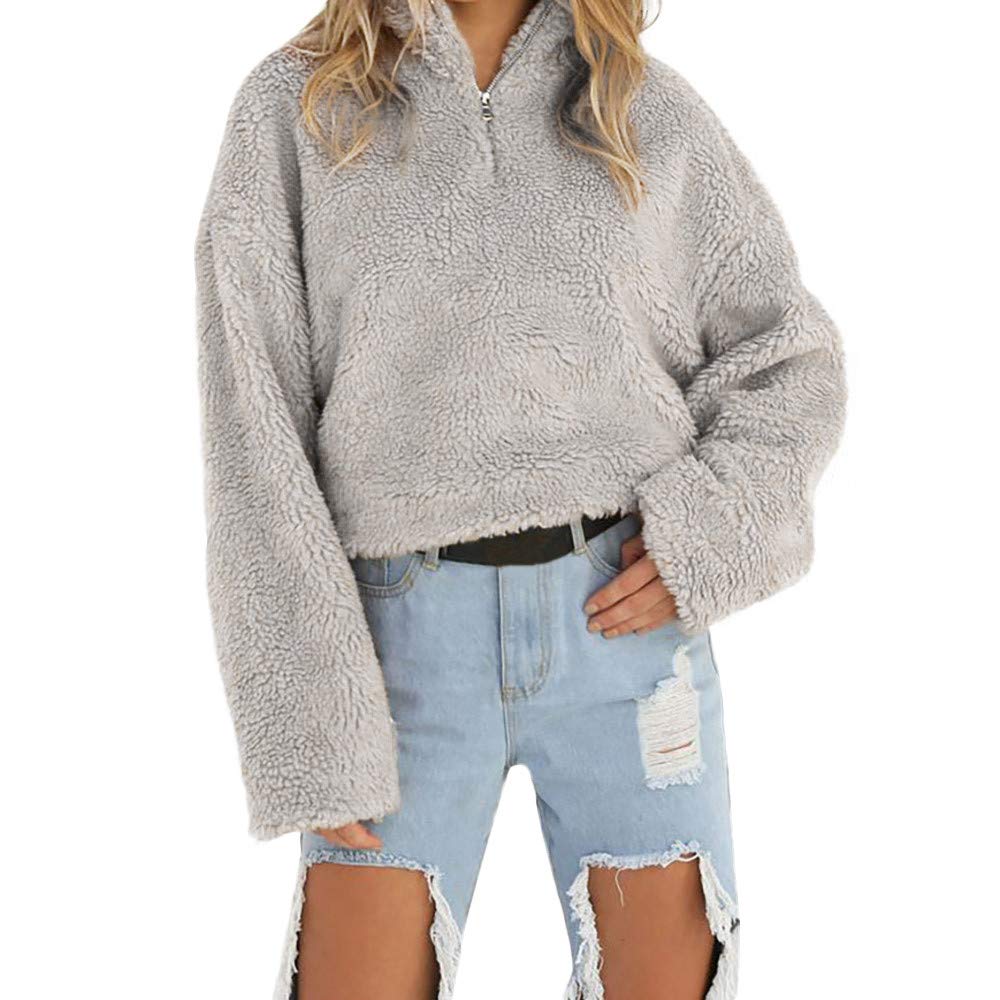 Women's Wool Winter Coats - Warm Fleece Lined Zipper Jacket for Cold Weather | Stylish Ladies Outerwear for Work, Travel & Everyday Wear