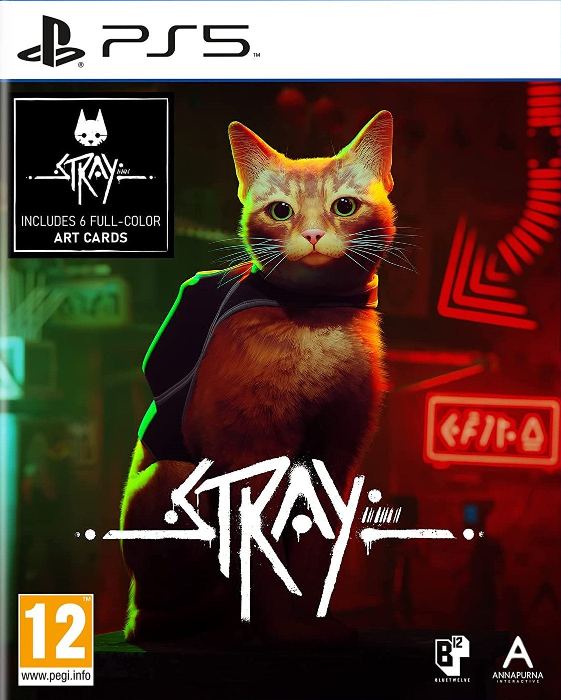 PS5 Stray Game - Play as a Lost Cat in a Futuristic City - Adventure Game for PlayStation 5 - Perfect for Cat Lovers & Sci-Fi Fans