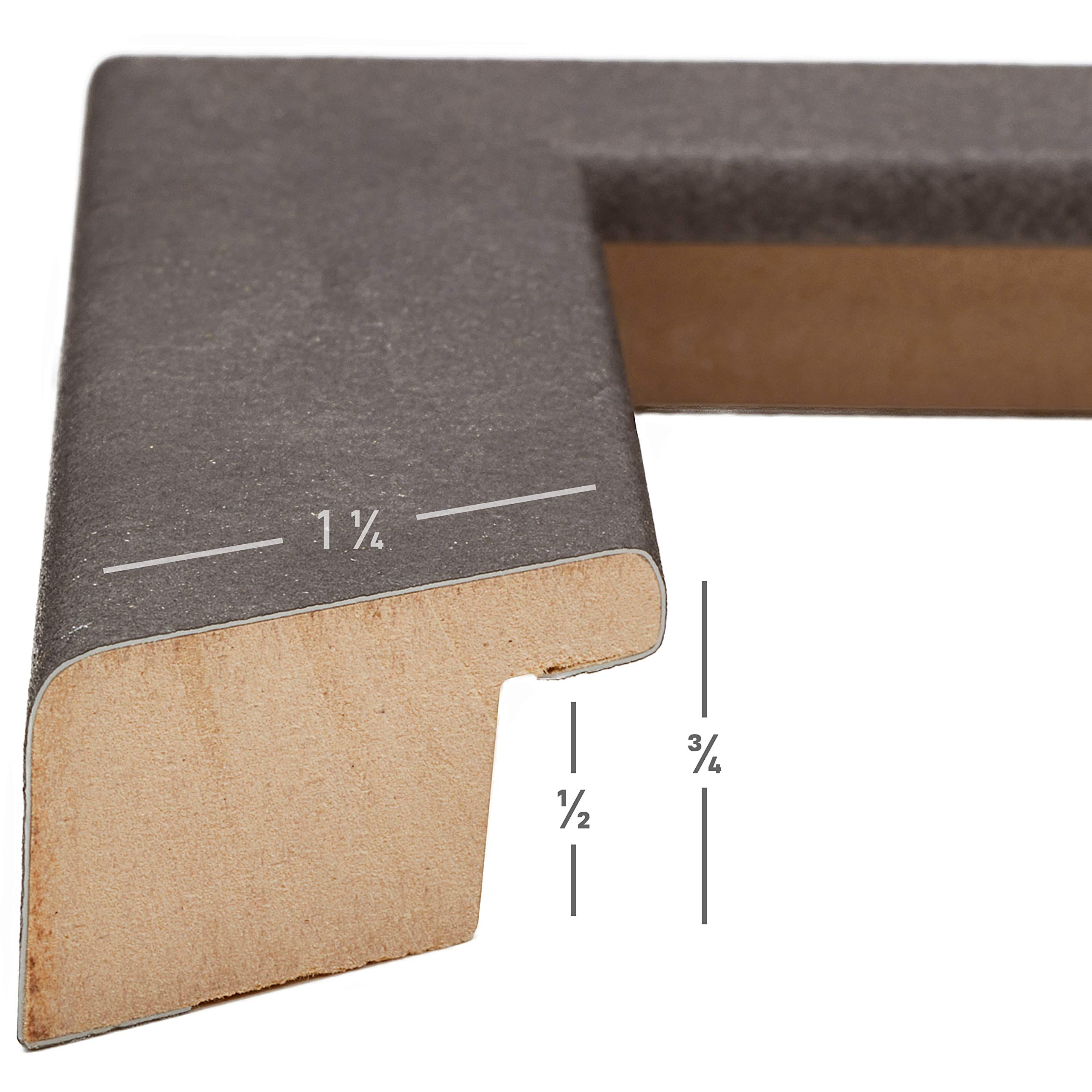 Craig Bauhaus 125 Frame 20x20 - Concrete Grey for Modern Wall Art
