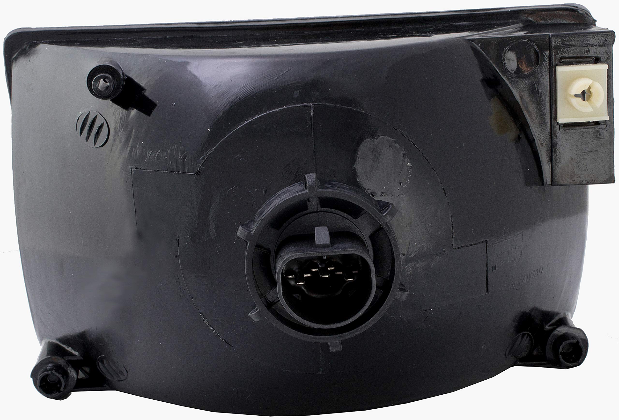 Dorman 1590411 Passenger Side Headlight Assembly Replacement for Jeep Wrangler, Cherokee & Grand Cherokee - Perfect for Night Driving & Off-Road Adventures