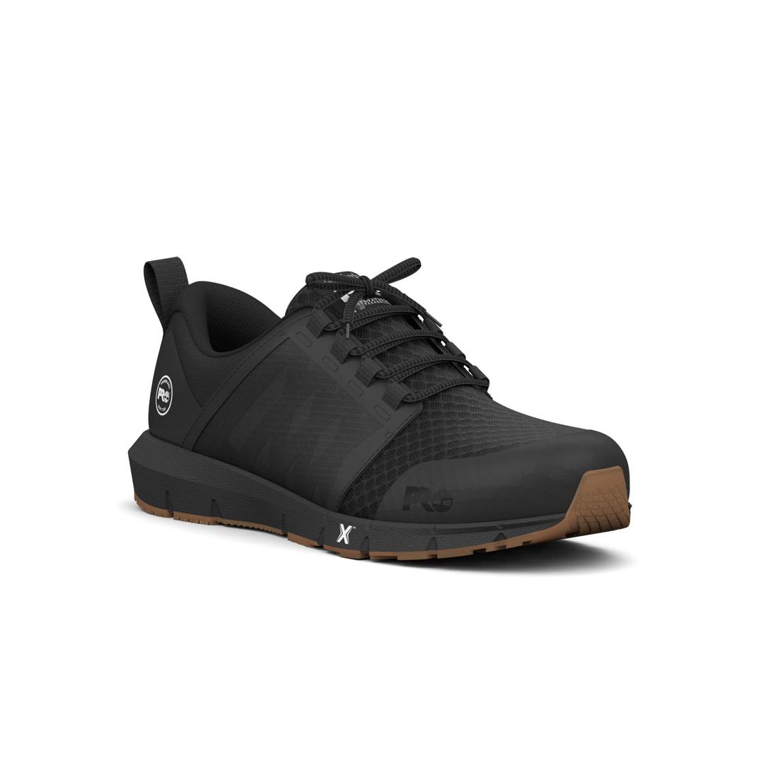 Radius Soft Toe Work Shoes - Black - Comfortable & Lightweight Safety Shoes for Men & Women - Perfect for Construction, Warehouse & Outdoor Work