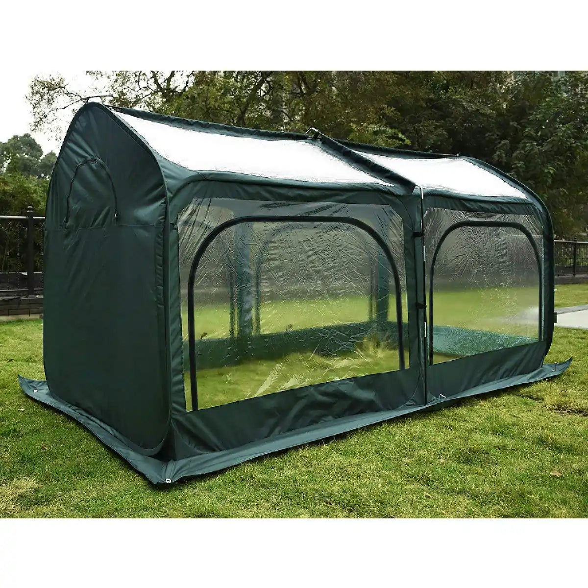98 x 49 x 53 Inch Small Greenhouse for Plants & Gardening - Perfect for Backyards, Balconies & Indoor Herb Growing