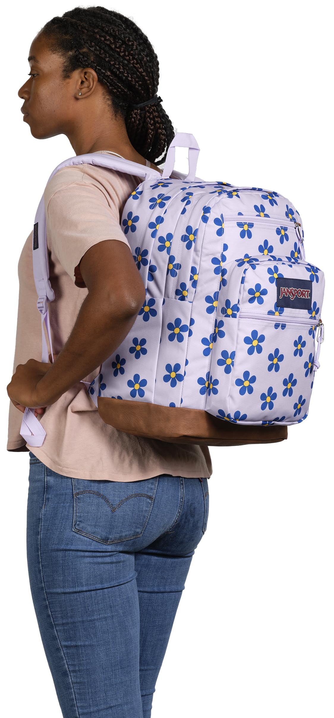 JanSport Cool Student Backpack with 15-inch Laptop Compartment - Large Durable School Bag with 2 Spacious Pockets & Ergonomic Shoulder Straps - Perfect for College, Travel & Everyday Use