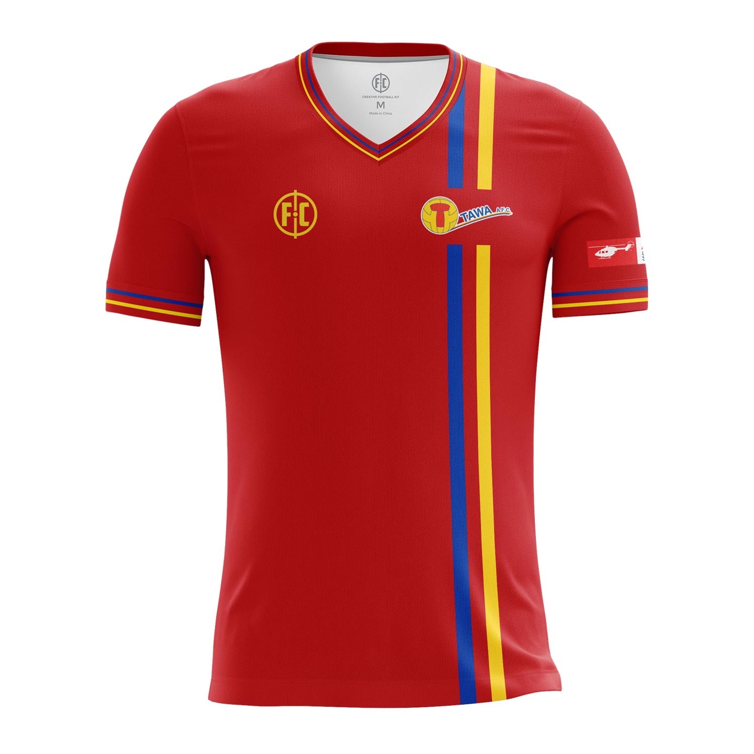 2024 Tawa AFC Men's Home Jersey - Official Football Soccer Jersey for Fans & Players - Perfect for Matchdays, Training & Casual Wear