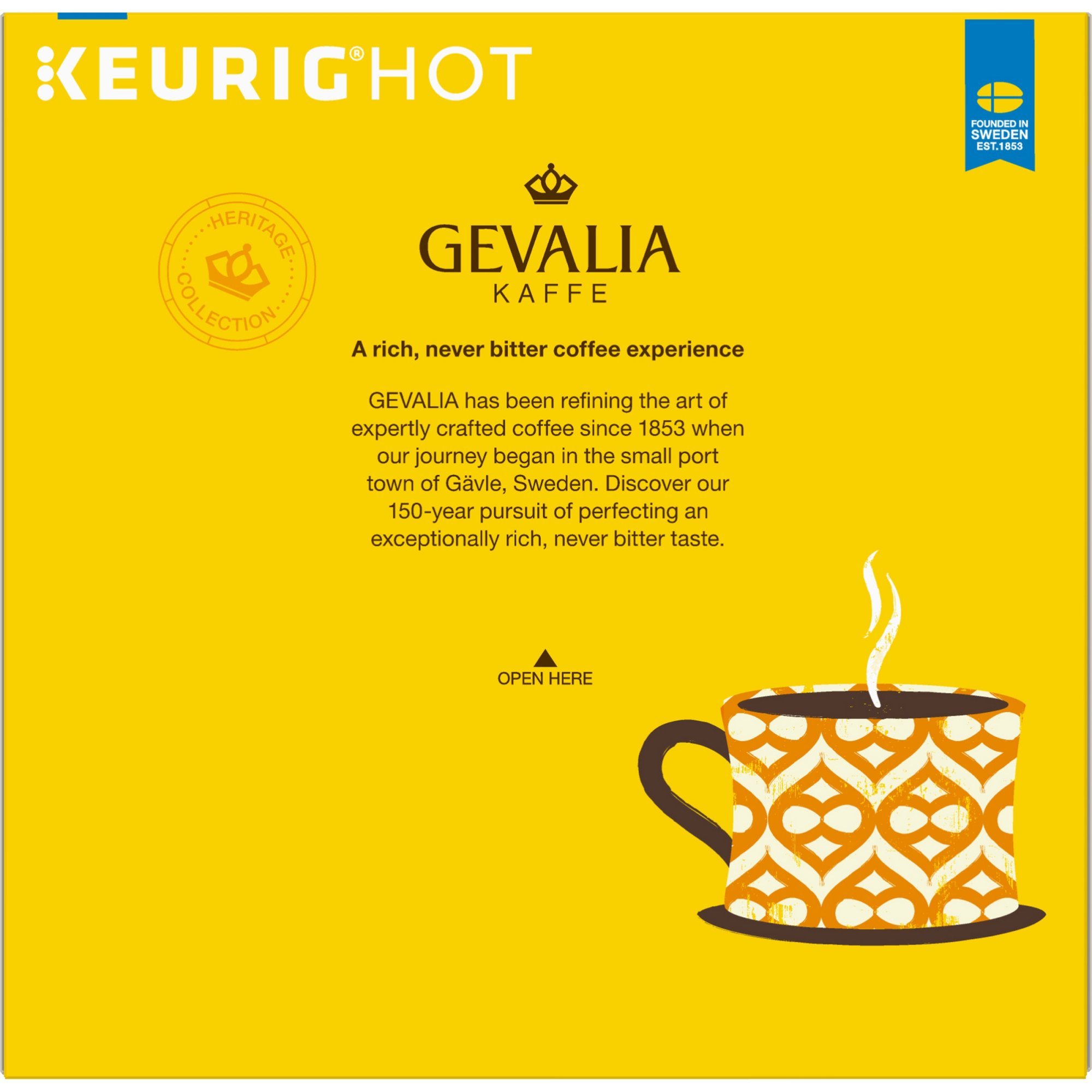 Gevalia Signature Blend Coffee K-Cup Pods - 90 Count (5 Boxes of 18) - Medium Roast for Keurig Brewers - Perfect for Office, Home & Morning Coffee Routine