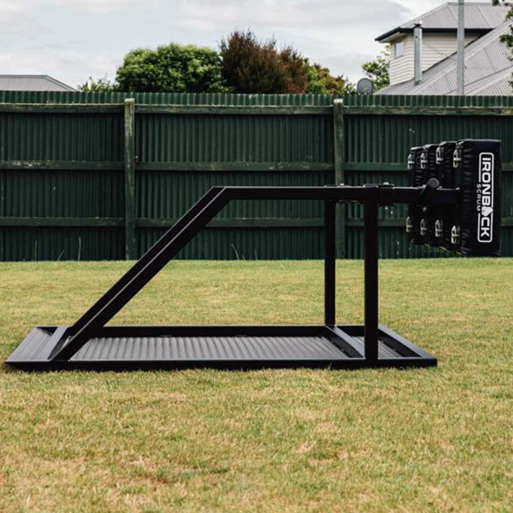 Gorilla 8 Man Scrum Machine - Heavy Duty Rugby Training Equipment for Team Practice & Strength Building | Perfect for Rugby Clubs, Schools & Professional Athletes