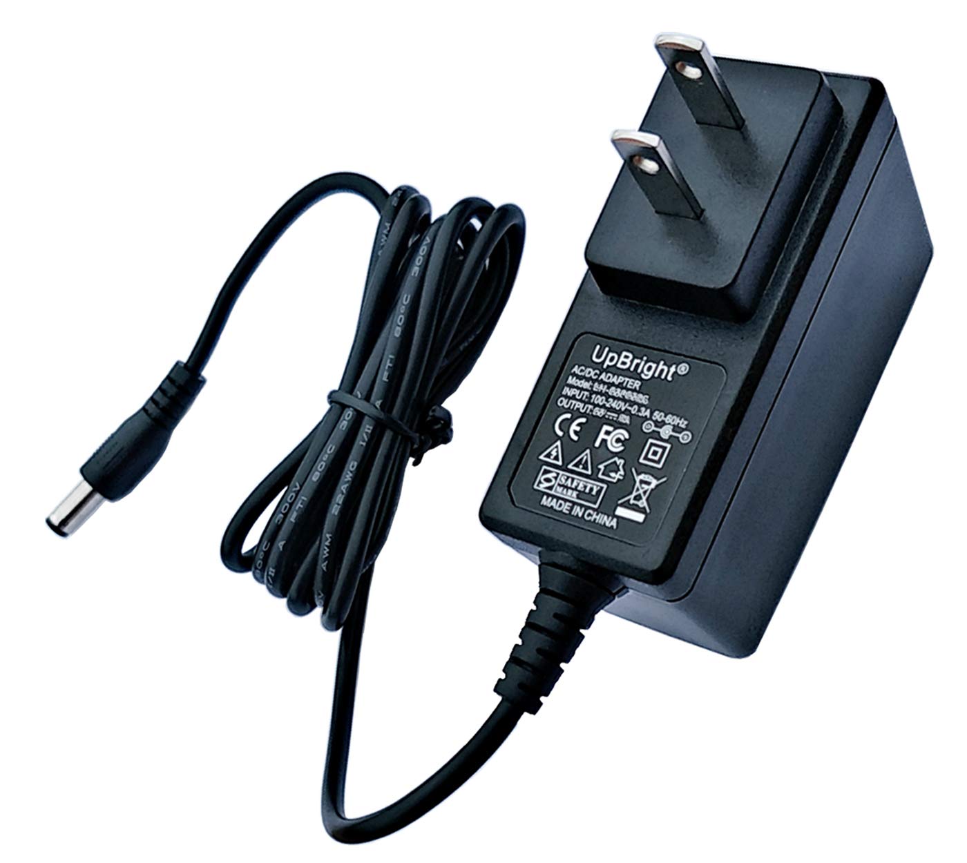 UpBright 5V AC/DC Power Adapter for D-Link DNR-202L Video Recorder & Network Switches - Compatible with GO-SW-5G, GO-SW-8G, KVM-440, KVM-450, DSS-8E - 5VDC Power Supply Cord for Home & Office Security Cameras & Networking Equipment