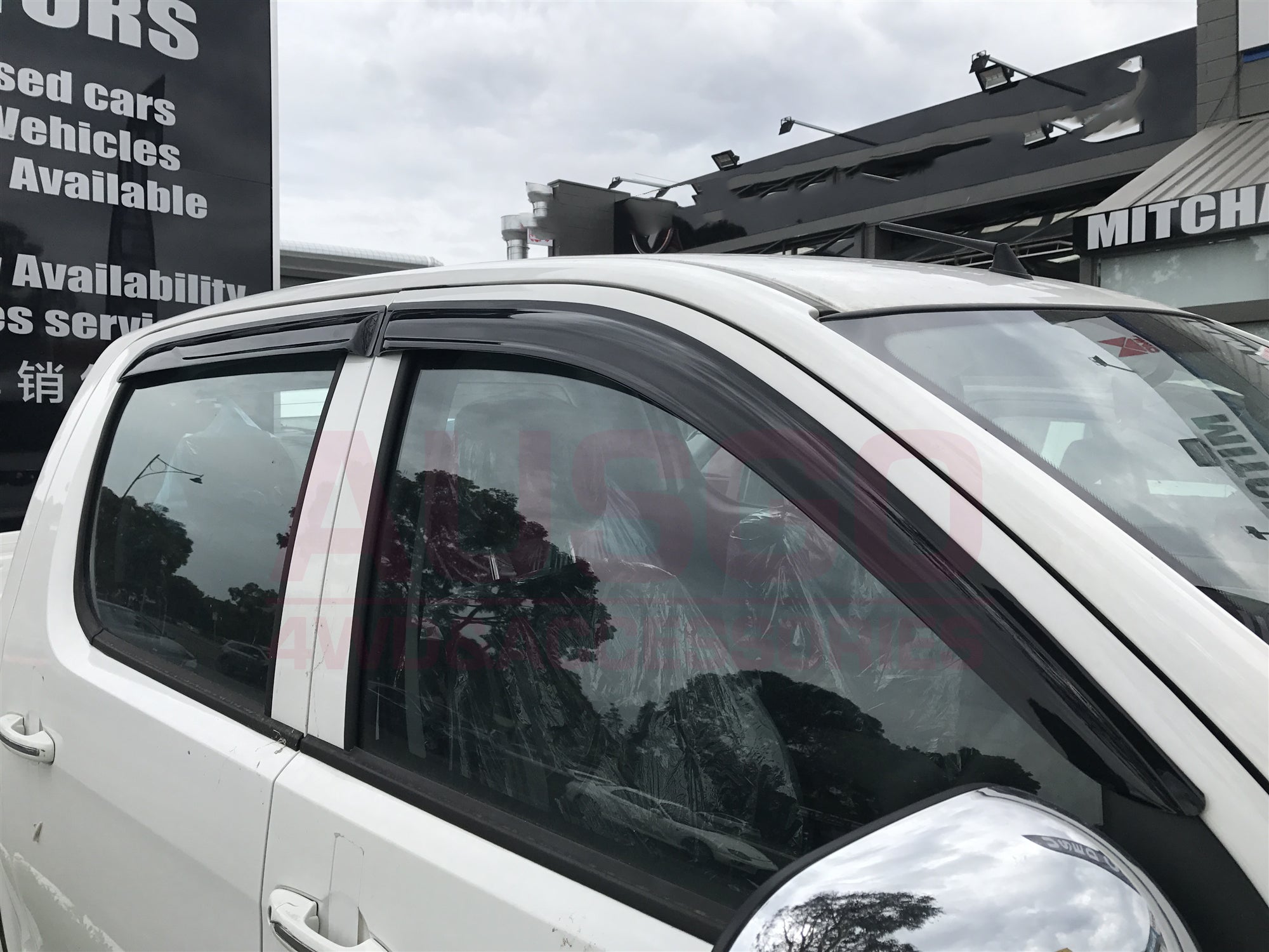 Premium Weather Shields for Foton Tunland 2013-Present | Durable Rain Guards & Window Deflectors | Perfect for Off-Road Adventures & All-Weather Protection