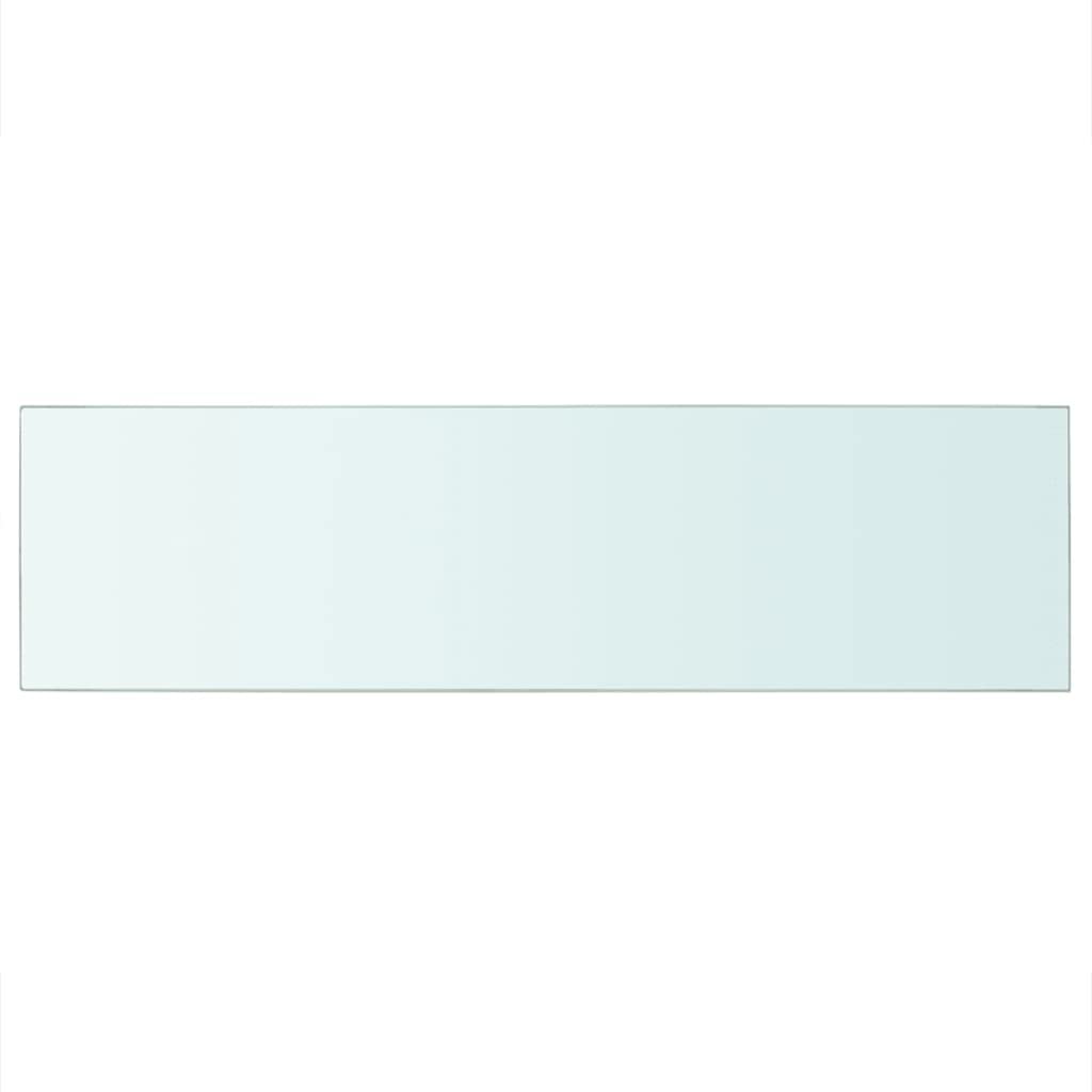 CHARMMA Clear Glass Shelf Panel 35.4
