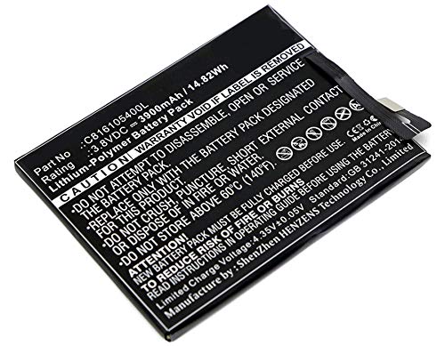 Synergy Digital BLU Energy X Replacement Battery - 3900mAh Li-Polymer High Capacity Cell Phone Battery (Compatible with BLU C816105400L) | Perfect for Travel, Business & Emergency Power Backup