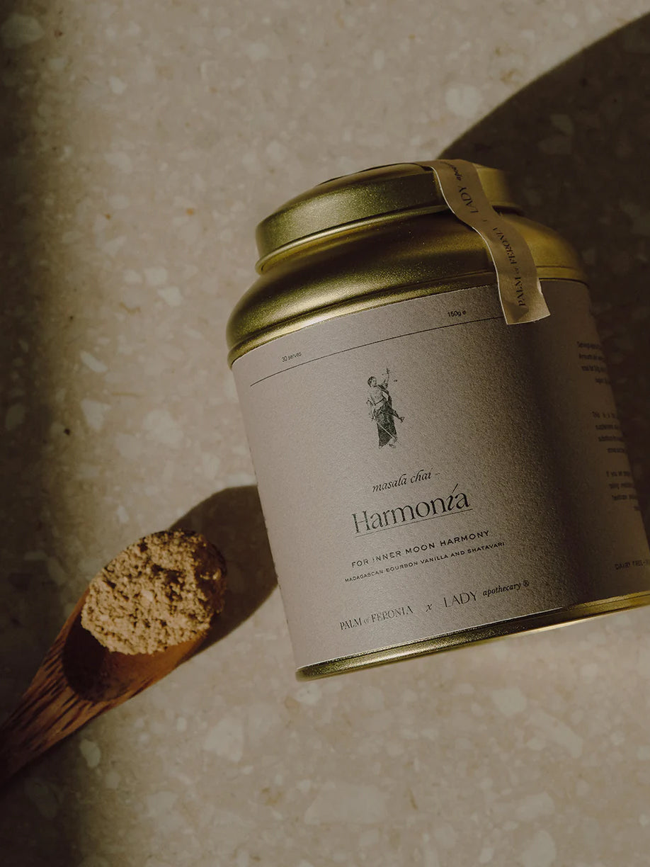 Feronia X Lady Apothcary Herbal Healing Harmonia Masala Chai Tea - Organic Spiced Tea Blend for Relaxation & Wellness - Perfect for Morning Boost or Evening Unwind