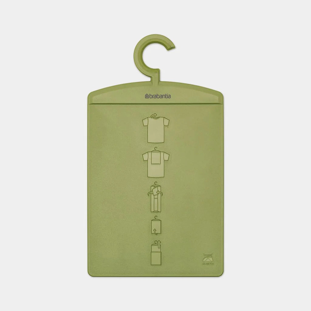 Foldable Laundry Folding Board - Mint Green Space Saving Clothes Organizer for Bedroom, Closet & Travel - Perfect for Neatly Folding Shirts, Pants & Towels