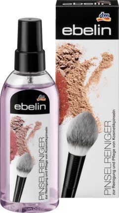 Ebelin Makeup Brush Cleaner - 100ml Deep Cleaning Solution for Cosmetics & Beauty Tools - Perfect for Daily Brush Care & Professional Makeup Artists