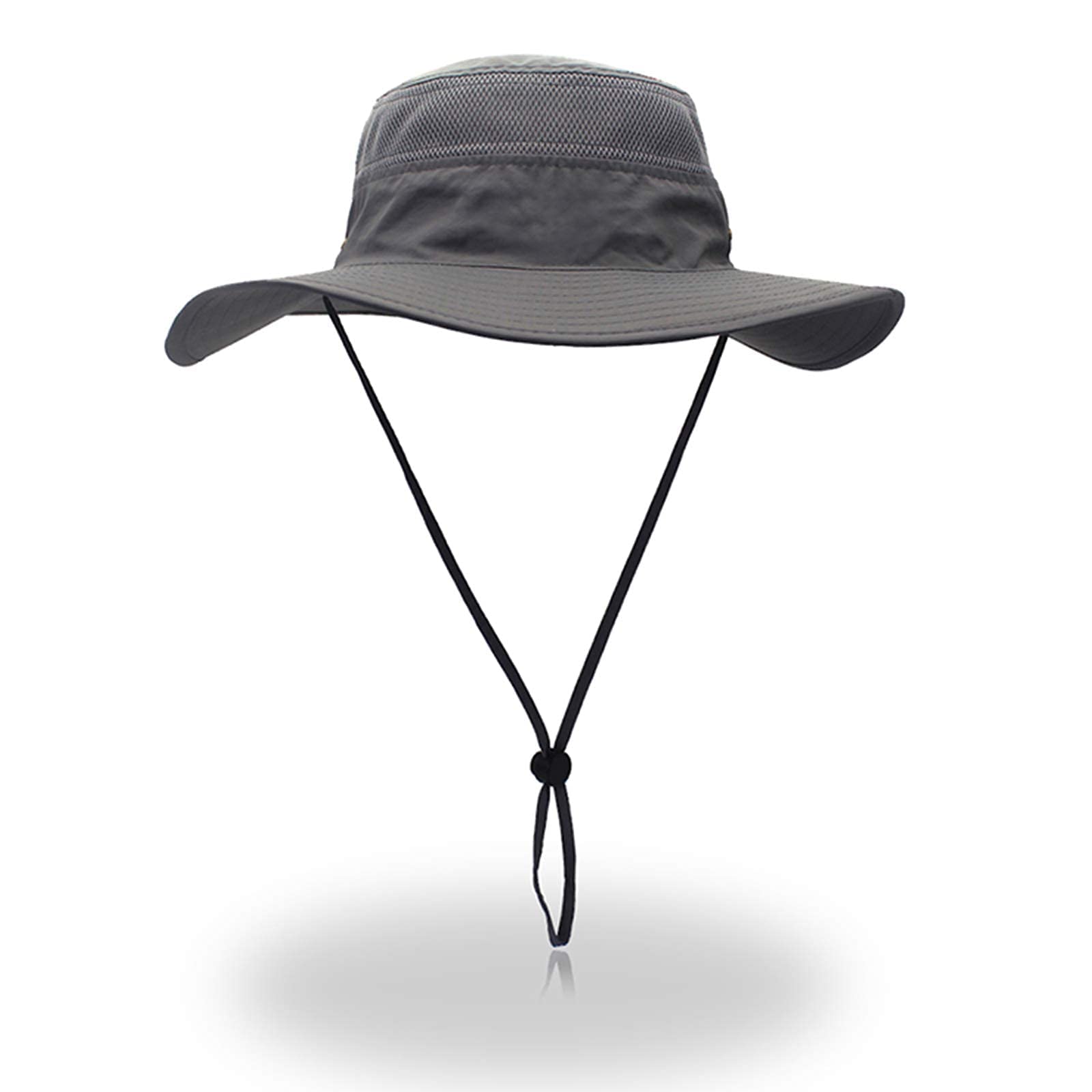 Sun Hats for Men & Women - UPF 50+ Wide Brim Fishing Hat, Summer Bucket Hat with Neck Flap, Outdoor Safari Boonie Cap for Beach, Hiking, Gardening & Travel