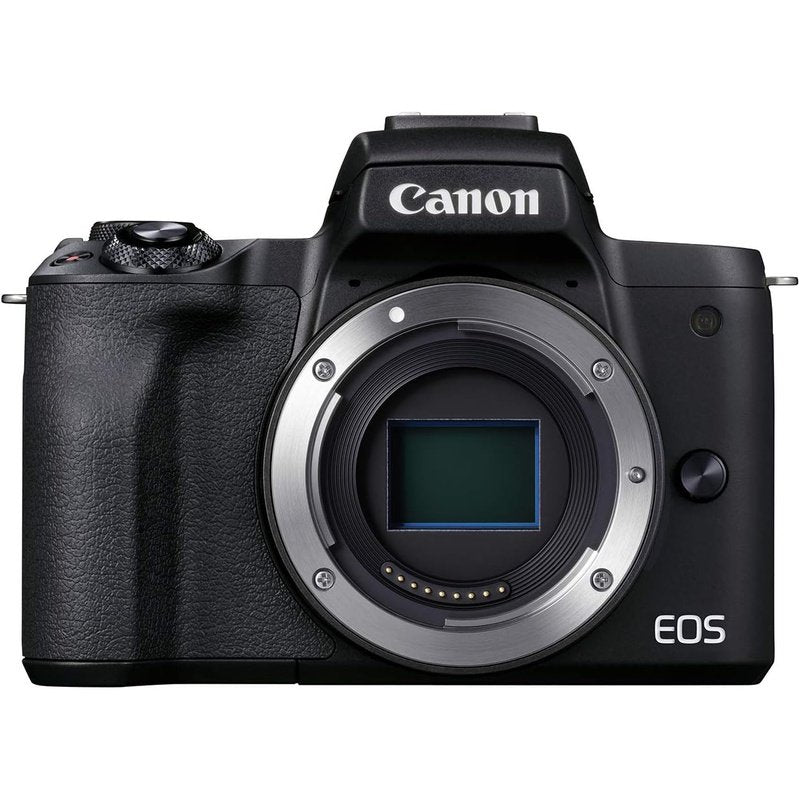 Canon EOS M50 Mark II Mirrorless Camera with 15-45mm Lens Kit - 4K Video, Vlogging, YouTube & Travel Photography (Black) - Perfect for Content Creators, Beginners & Travel Enthusiasts