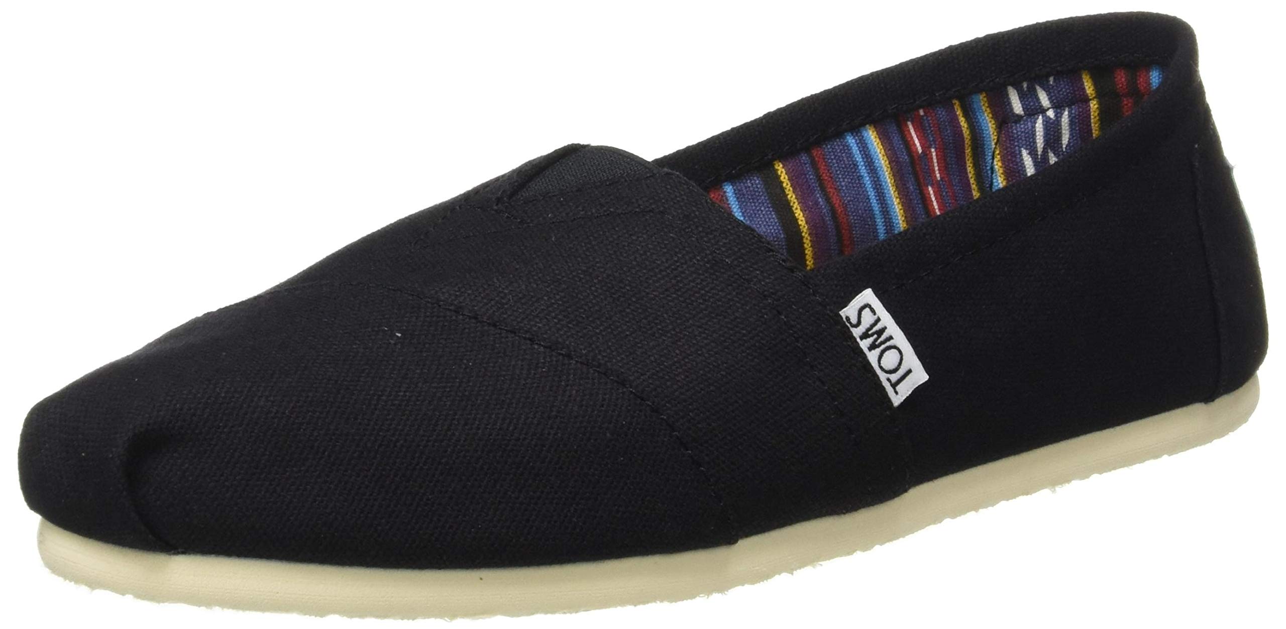 TOMS Men's Comfortable Canvas Espadrilles - Lightweight Slip-On Shoes for Casual Wear, Beach & Summer Outfits