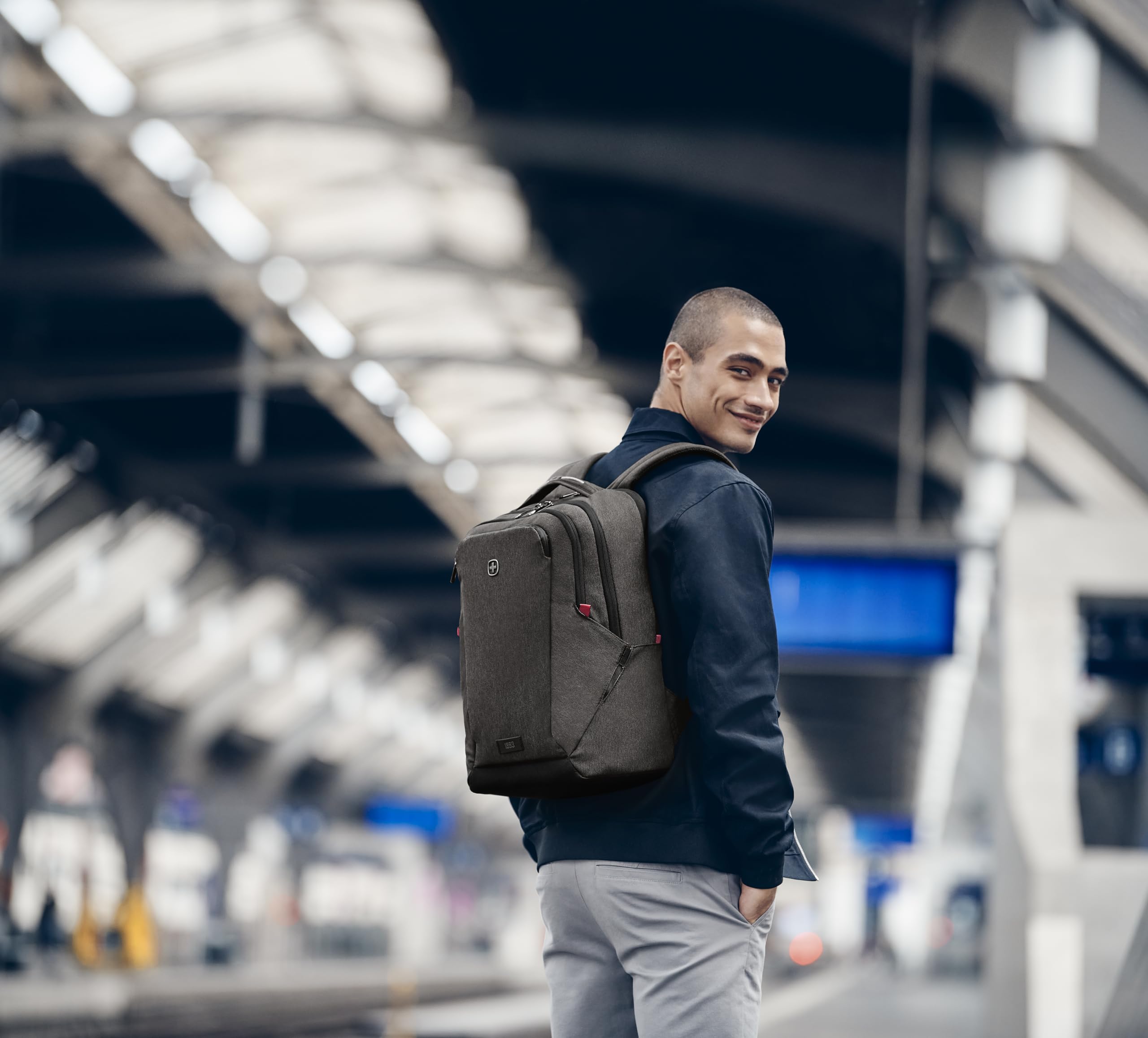 Wenger Laptop Backpack with Tablet Compartment - Fits 16 Inch Notebook & 10 Inch Tablet - Organizer for Men & Women - Perfect for Office, Business Travel & University Use